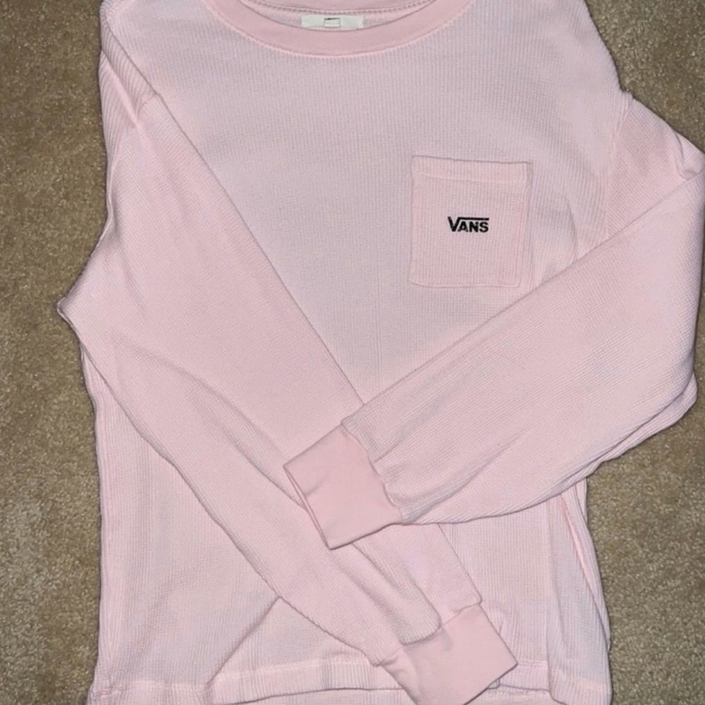 Vans Light Pink Crew Neck Shirt